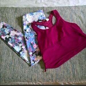 Fabletics matching outfit